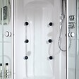 KIAMAMI VALENTINA - Cabine De Douche 90X90 Avec Hydromassage Et Bain-Vapeur | Vesuvio - vignette