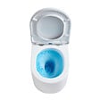 SWISS AQUA TECHNOLOGIES - WC suspendu sans bride Vortex et fixations invisibles, abattant frein de chute (SAT67010RTORP) - vignette
