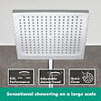 HANSGROHE - Colonne de douche Crometta E 240 EcoSmart Chrome HANSGROHE 27281000 avec mitigeur thermostatique - vignette