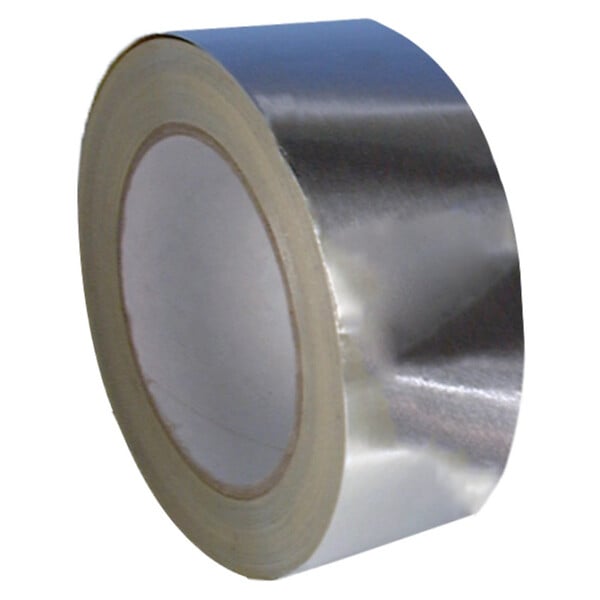 ACOMAT - Ruban adhésif aluminium longueur 50 mètres | assemblage étanchéité des conduits VMC - Largeur (mm): 75 - large
