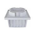 BLAUBERG - Grille de ventilation à capot pare-pluie plastique blanc DECOR H Ø100/125 mm pour hotte/extracteur - vignette