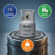 GUILBERT EXPRESS - Bouteille de gaz de chantier remplissable 1,6 Kg Guilbert Express - vignette