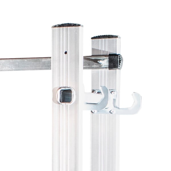 HOSTRÃ–M - HOSTRÖM Echafaudage roulant SCAFFOLDAX2X6, échafaudage jardin et pliant multifonction 4 en 1, échelle 2 plans, H max Travail 4,46m, Garantie 5 ans - large