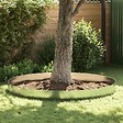 VIDAXL - vidaXL Bordure de pelouse 5 pcs Acier galvanisé 100 x 19 cm - vignette