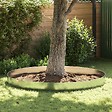 VIDAXL - vidaXL Clôture de pelouse 15 pcs Acier galvanisé 100x20 cm - vignette