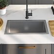 VIDAXL - vidaXL Évier de cuisine fait main Acier inoxydable - vignette