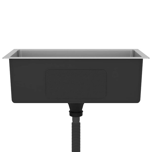 VIDAXL - vidaXL Évier de cuisine fait main Acier inoxydable - large