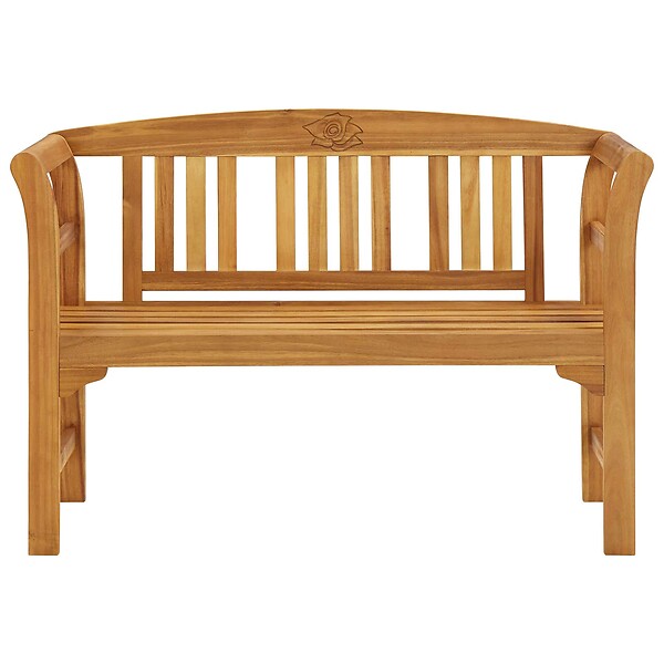 VIDAXL - vidaXL Banc de jardin 114 cm bois d'acacia solide - large