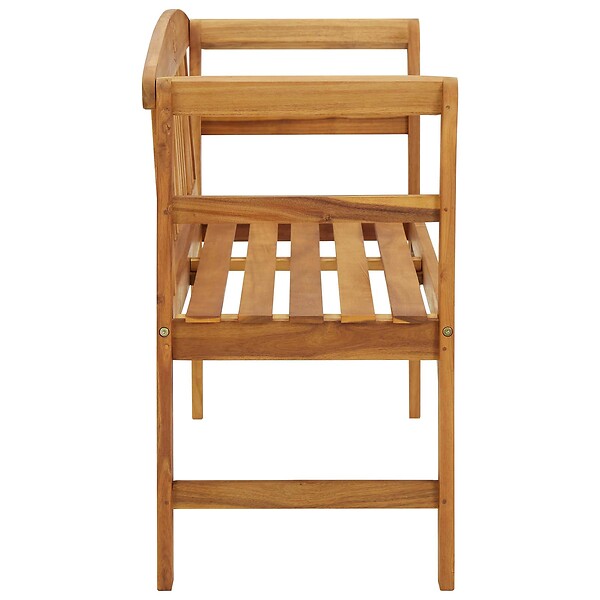VIDAXL - vidaXL Banc de jardin 114 cm bois d'acacia solide - large