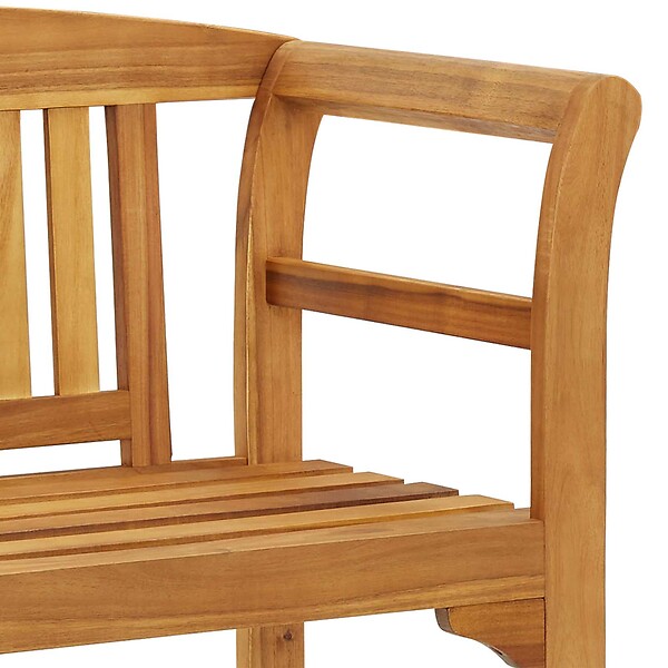 VIDAXL - vidaXL Banc de jardin 114 cm bois d'acacia solide - large