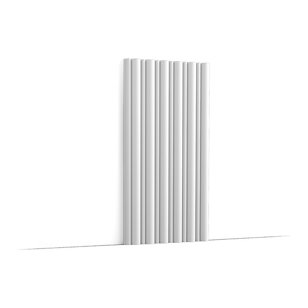 ORAC DECOR - WX211 FLUTE - Panneau Revêtement Mural Décoratif 3d ? Orac Decor A l'unité , 260 cm - large