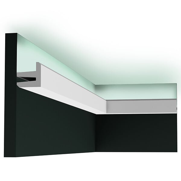 ORAC DECOR - C380 Corniche Plafond Orac Decor -Luxxus - 5x5cm (h x p) Carton 8 pièces - large