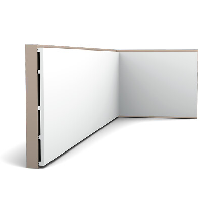 ORAC DECOR - SX207F Plinthe Flexible Orac Decor - 25 x 1,3 x 200cm (h x p x L) - plinthe décorative polymère - large