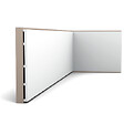 ORAC DECOR - SX207F Plinthe Flexible Orac Decor - 25 x 1,3 x 200cm (h x p x L) - plinthe décorative polymère - vignette