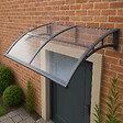 WERKAPRO - Marquise en polycarbonate 2 panneaux  80 x 300 cm - vignette