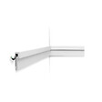 ORAC DECOR - PX198 Cimaise murale Orac Decor - 2,0x8,3x200cm (h x p x L) - moulure décorative polymère Carton 8 pièces - vignette