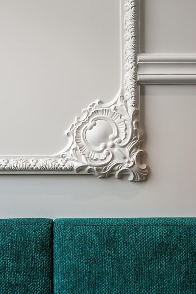 ORAC DECOR - P3020 Cimaise murale Orac Decor - 6x3,2x200cm (h x p x L) - moulure décorative polyuréthane Carton 8 pièces - large