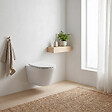 GROHE - Grohe Pack WC Bâti-support + WC Swiss Aqua Technologies Infinitio sans bride, fixation invisible + Plaque chrome - vignette