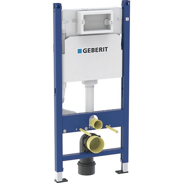 GEBERIT - Pack WC Bâti support Geberit + WC Swiss Aqua Technologies Vortex sans bride + abattant SoftClose + plaque (VORTEXGEB3) - large