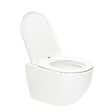 GEBERIT - Pack WC Bâti support Geberit + WC Swiss Aqua Technologies Vortex sans bride + abattant SoftClose + plaque (VORTEXGEB3) - vignette