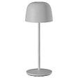 LUMISKY - Lampe de table sans fil SOPHIA Gris clair H28cm - vignette