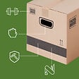 PACK AND MOVE - Pack and Move - Lot 20 cartons déménagement stockage standard - 60 x 30 x 30 cm - Poignées renforcées - 1 adhésif offert - vignette