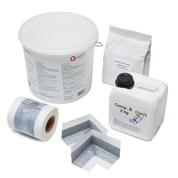 Q-BOARD - Kit d'étanchéité pour montage de receveur - large