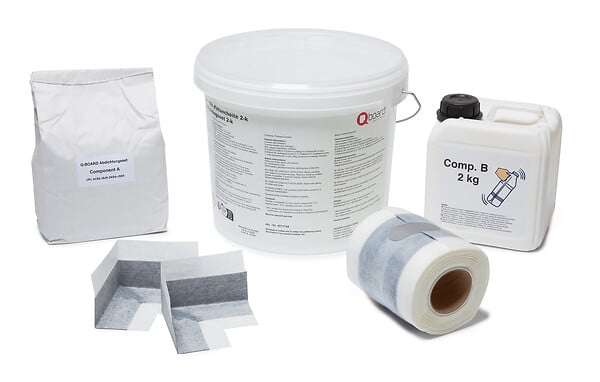 Q-BOARD - Kit d'étanchéité pour montage de receveur - large