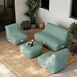 COCO LOUNGE - Salon de jardin gonflable Collection Soge - vert d'eau - vignette