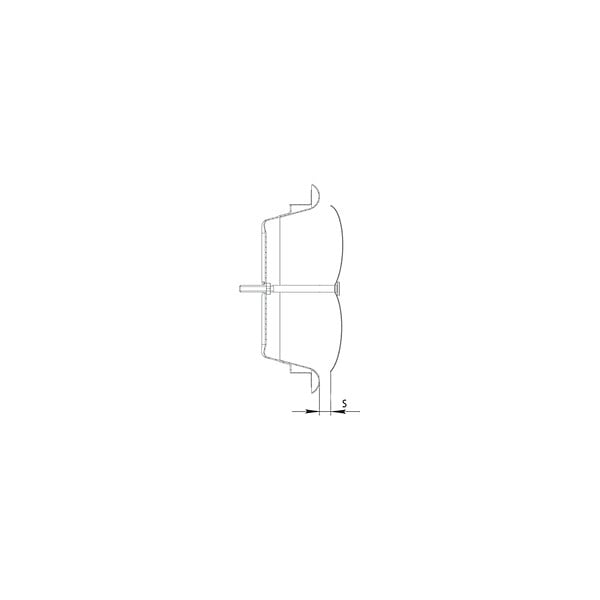 BLAUBERG - Bouche ventilation soufflage métal blanc à cône réglable VMBR BLAUBERG - Diamètre (mm): 125 - large