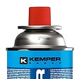 KEMPER - Pack 12 Cartouches Gaz Butane 390 ml 227 g Valve Sécurité pour Réchaud Portable Chalumeau Lampe à Gaz KEMPER - vignette
