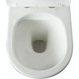 GODART - Pack WC suspendu gain de place bâti mural verre blanc + cuvette sans bride Corolla - vignette
