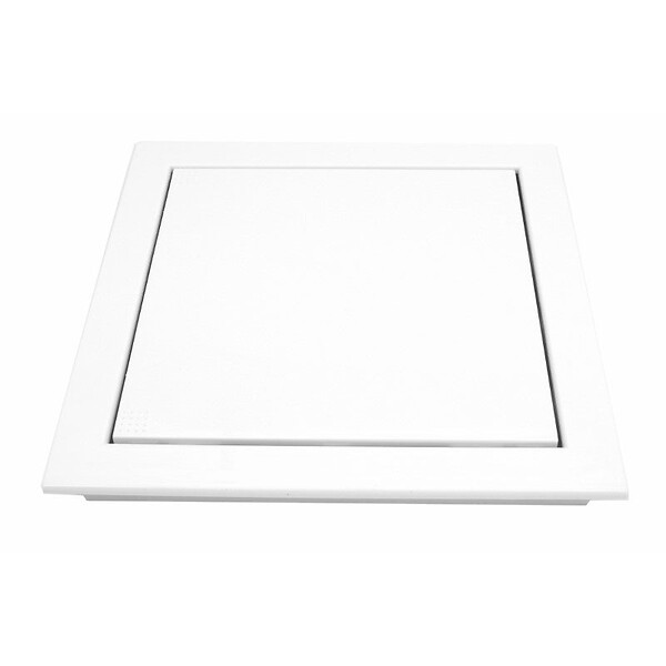 ENTREPOT BRICO - Trappe  de visite porte d'inspection en plastique ABS, 15x15 cm, blanche - large