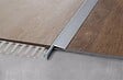 SCHLUTER - Profilé réglable de transition RENO-V - Aluminium anodisé mat - hauteur 10mm - longueur 2,5ML- réf : AEVT100B20 - SCHLUTER - vignette