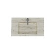 KIAMAMI VALENTINA - Lavabo Stratifié 80 Cm Hpl Chêne Glacé - vignette