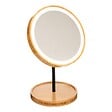 5 FIVE SIMPLY SMART - Miroir pivotant Lumineux à Led en Bambou - vignette