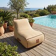 COCO LOUNGE - Fauteuil de jardin gonflable RIVIERA  Collection Boho - couleur toile de jute - vignette