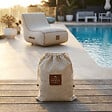 COCO LOUNGE - Fauteuil de jardin gonflable RIVIERA  Collection  Aloha - blanc cassé - vignette