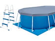 HABITAT ET JARDIN - Piscine tubulaire Ovale "Tina" - 4,88 x 3,05 x 1,07 m - vignette