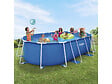 HABITAT ET JARDIN - Piscine tubulaire Ovale "Tina" - 4,24 x 2,50 x 1 m - vignette