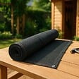 WERKAPRO - Brise vue gris anthracite 10m 300g/m2  1,20 x 10m - vignette