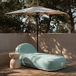 COCO LOUNGE - Transat gonflable PALMA Collection  Soge - vert d'eau - vignette