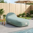COCO LOUNGE - Transat gonflable PALMA Collection  Soge - vert d'eau - vignette