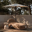COCO LOUNGE - Transat gonflable PALMA Collection Moka - chocolat - vignette