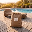 COCO LOUNGE - Transat gonflable PALMA Collection Moka - chocolat - vignette