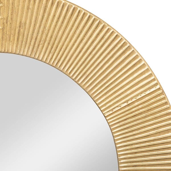 ATMOSPHERA - Grand Miroir mural en Métal Doré D 90 cm - large