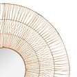 ATMOSPHERA - Miroir mural en Métal et Rotin D 110 cm - vignette