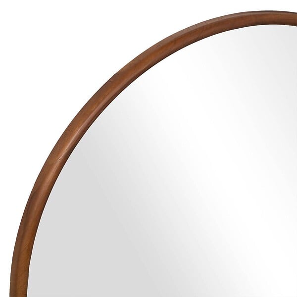 ATMOSPHERA - Miroir mural Arcade en Alu et Bois de Peuplier 78 x 140 cm - large