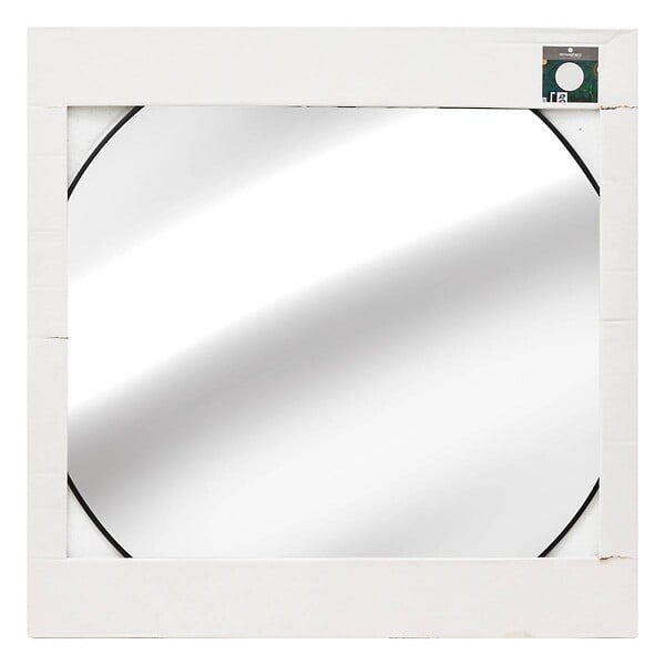 ATMOSPHERA - Grand Miroir mural en Métal Noir  D 76 cm - large