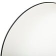 ATMOSPHERA - Grand Miroir mural en Métal Noir  D 76 cm - vignette